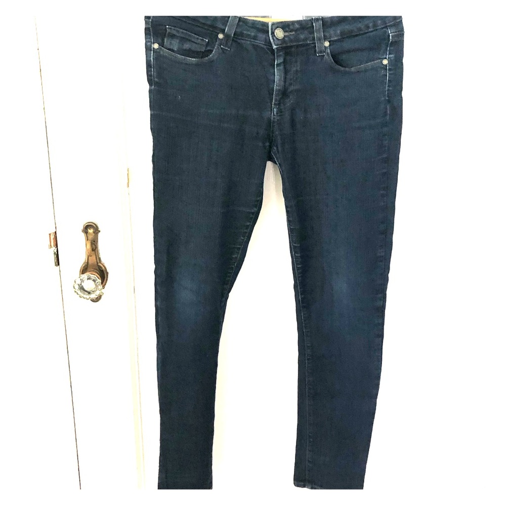 Paige Dark Mid Rise Skinny- Size 29